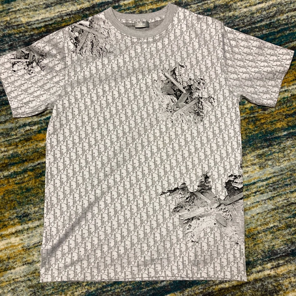 Dior Arsham Oblique Eroded Shirt